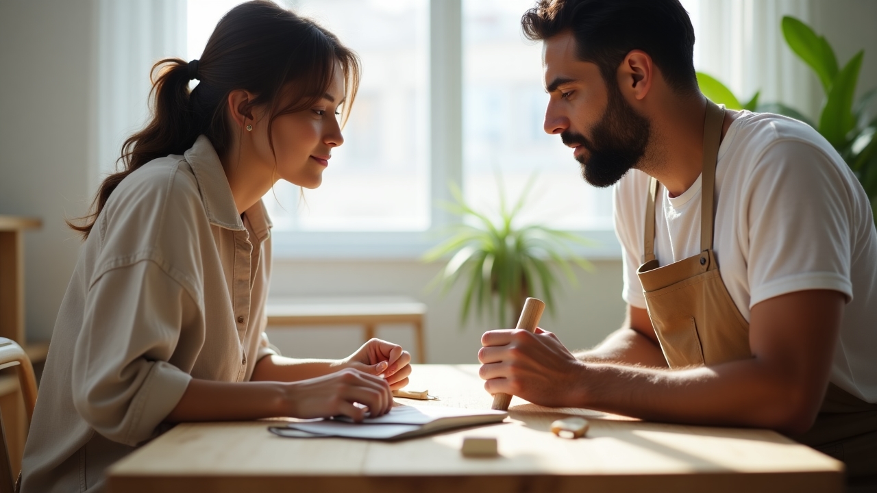 Процесс обмена услугами между соседями